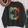 Retrointage Inglese Setter Cane Felpa Regalos para ancianas