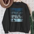 Retrointage Sailing Boat Sailing Ship Sailor Sweatshirt Geschenke für alte Frauen