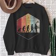 Retroolleyball Sweatshirt Geschenke für alte Frauen