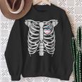 Ribcage Transgender Heart Transsexual Trans Pride Flag Lgbt Sweatshirt Geschenke für alte Frauen