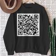 Rick Roll Qr Sweatshirt Geschenke für alte Frauen