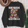 Rizz Christmas Santa Xmas Gen Alpha Skibidi Rizzmas Sweatshirt Gifts for Old Women