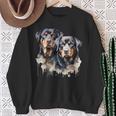 Rottweiler Dogs Ritratto Acquerello Felpa Regalos para ancianas