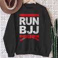 Run Bjj Brazilian Jiu-Jitsu Bjj Belt Sweatshirt Geschenke für alte Frauen