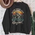 Rute Raus Der Spass Beginnt Fishingintage Angler Sweatshirt Geschenke für alte Frauen