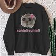 Sad Hamster Sad Hamster Hamstie Hamsty Hamsti Sweatshirt Geschenke für alte Frauen