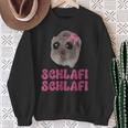 Sad Hamster Schlafi Schlafi Sweatshirt Geschenke für alte Frauen