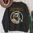 Saufen Bär Es Schmeckt Schon Wieder Wieder Sweatshirt Geschenke für alte Frauen