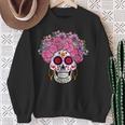 Scheletri Messicano Giorno Dei Morti Dia De Los Muertos Felpa Regalos para ancianas