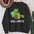 Schlafen Relax Chill Turtles Sweatshirt Geschenke für alte Frauen