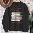 Schock Deine Eltern Lies Ein Buch S Sweatshirt Geschenke für alte Frauen