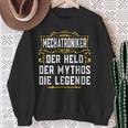 Schrauber Held Mythos Legende Mechatroniker Sweatshirt Geschenke für alte Frauen