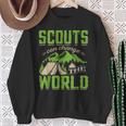Scouts Scouting Team Leader Camp Nature Mountains Felpa Regalos para ancianas