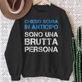 Scritta Sono Una Brutta Persona Regalo Divertente Felpa Regalos para ancianas