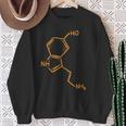 Serotonin Chemische Strukturen Chemie Sweatshirt Geschenke für alte Frauen