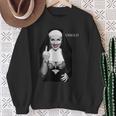 Sexy Nun Middle Finger Sweatshirt Geschenke für alte Frauen