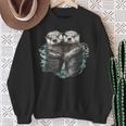 Sleep Otter Pyjamas Sea Otter Sweatshirt Geschenke für alte Frauen