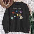 Solar System Planets Star System Sun & Universe Sweatshirt Geschenke für alte Frauen