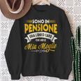 Sono In Pensione Ora L'unico Capo Che Ho E' Mia Moglie Felpa Regalos para ancianas