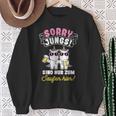 Sorry Jungs Sind Nur Zum Saufen Hier Bierthirst Saufen Sweatshirt Geschenke für alte Frauen