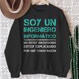 Soy Ingeniero Informático Regalo Graduación Ingeniero Camisa de entrenamiento Regalos para ancianas