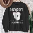 Spektacular Card Player Sweatshirt Geschenke für alte Frauen