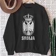 Srbija Serbia Flag Serbian Double Eagle Sweatshirt Geschenke für alte Frauen