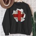 St George's Flag England Flag St Georges Day English & Proud Sweatshirt Gifts for Old Women