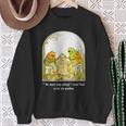 We Must Stop Eating Cried Toad As He Ate Another Frog Meme Sweatshirt Gifts for Old Women