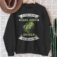 Studierenkann Jeder Angel Nur Die Besten Angler Sweatshirt Geschenke für alte Frauen