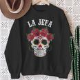 Sugar Skull Mexican Dia De Los Muertos Day Of The Dead Sweatshirt Gifts for Old Women
