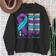 Suicide Prevention Awareness Positive Motivational Support Sweatshirt Gifts for Old Women