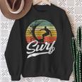 Surfer Surfintage Surfing Retro Surf Sweatshirt Geschenke für alte Frauen