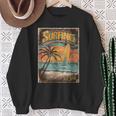 Surfing Retro Sweatshirt Geschenke für alte Frauen