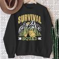 Survival Squad Survival Survival Sweatshirt Geschenke für alte Frauen