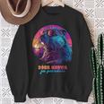 Synthwave Polish Beaver Meme Bober Kurwa Ja Pierdole Bobr Sweatshirt Geschenke für alte Frauen