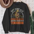 Tenor Horn Gott Tenor Hornist Sweatshirt Geschenke für alte Frauen