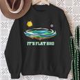 Terra Piatta It's Flat Bro Confusione Flat Earth Felpa Regalos para ancianas