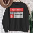 Test Winner Gut Alcoholisiert Sweatshirt Geschenke für alte Frauen