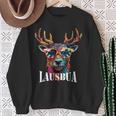 Traditional Deer Oktoberfest Lederhosen Lausbua Sweatshirt Geschenke für alte Frauen