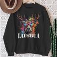 Traditional Deer Oktoberfest Lederhosen Lausbua Sweatshirt Geschenke für alte Frauen