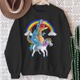 Trex Tyrannosaurus Dino Unicorn T-Rex Sweatshirt Geschenke für alte Frauen