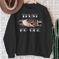 Trust No Oneintage Snake Handshake Sweatshirt Geschenke für alte Frauen