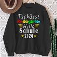 Tschüss Kindergarten Hello School 2024 Kita Sweatshirt Geschenke für alte Frauen