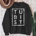 Tubist Minimalism Tuba Tuba Player Sweatshirt Geschenke für alte Frauen