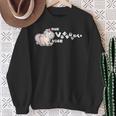 Unicorn Nurerrückte Hier By Nici Sweatshirt Geschenke für alte Frauen