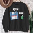 Usb Floppy Disk Camicia Computer Io Sono Tuo Padre Felpa Regalos para ancianas
