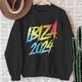 Vacaciones En Equipo En Ibiza 2024 Colorido Camisa de entrenamiento Regalos para ancianas