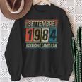 Vintage Settembre 1984 40 Compleanno Anni Uomo Donna Felpa Regalos para ancianas