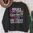 Volksschule Geschafft Abschlussolksschule 2024 Sweatshirt Geschenke für alte Frauen